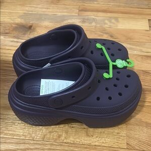 Crocs Classic Platform Clog - Purple